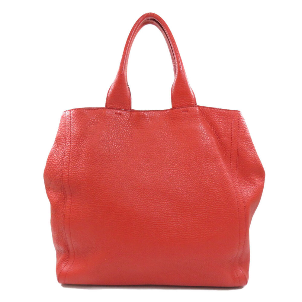 Prada tote logo bag calfskin motif